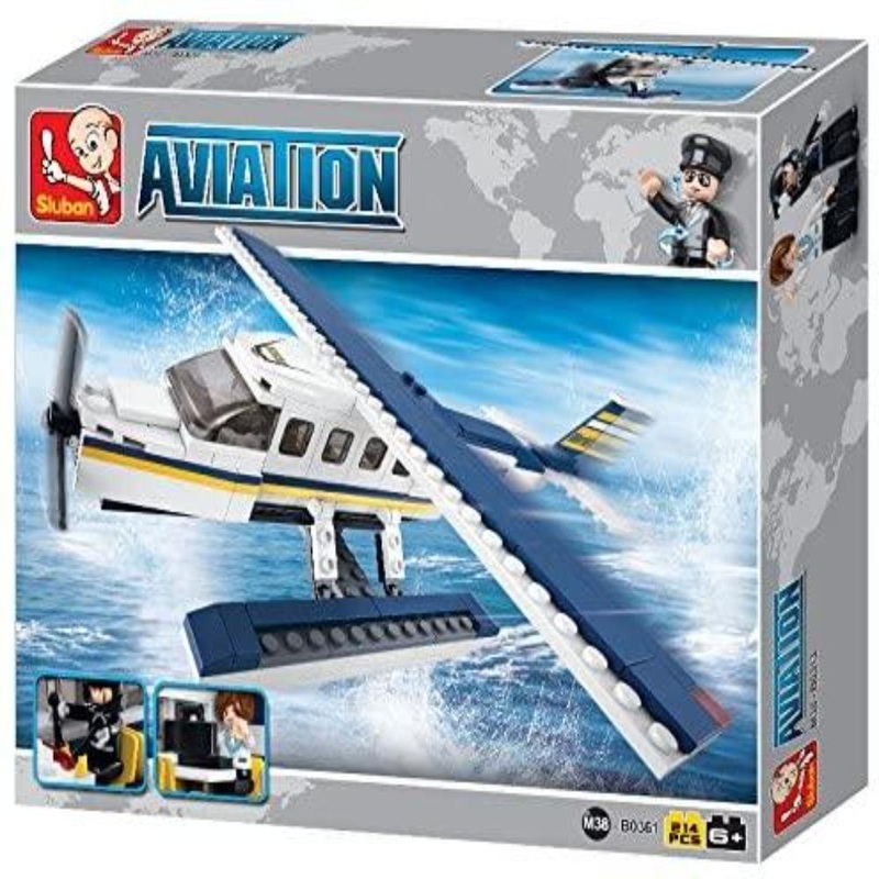 Sluban M38-B0361 Aviation Z Seaplane – 214 Pieces