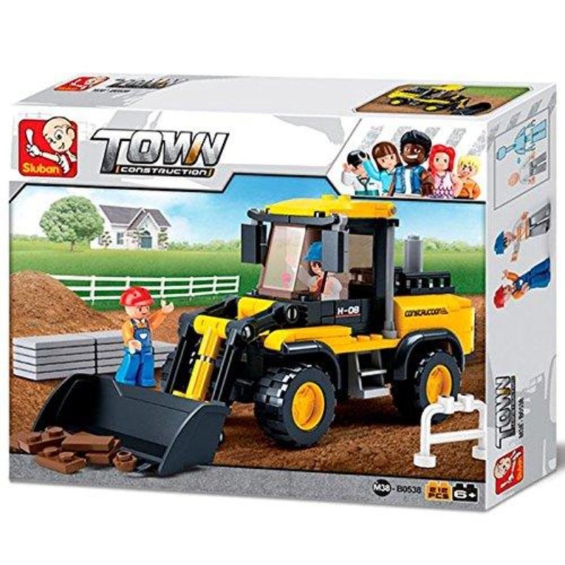Sluban M38-B0538 Forklift Truck Building Block Set – 212 Pieces