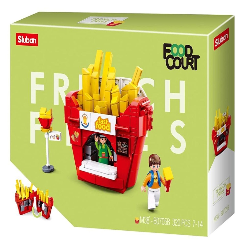 Sluban M38-B0705B French Fries Block Bricks Toys – 320 Pieces