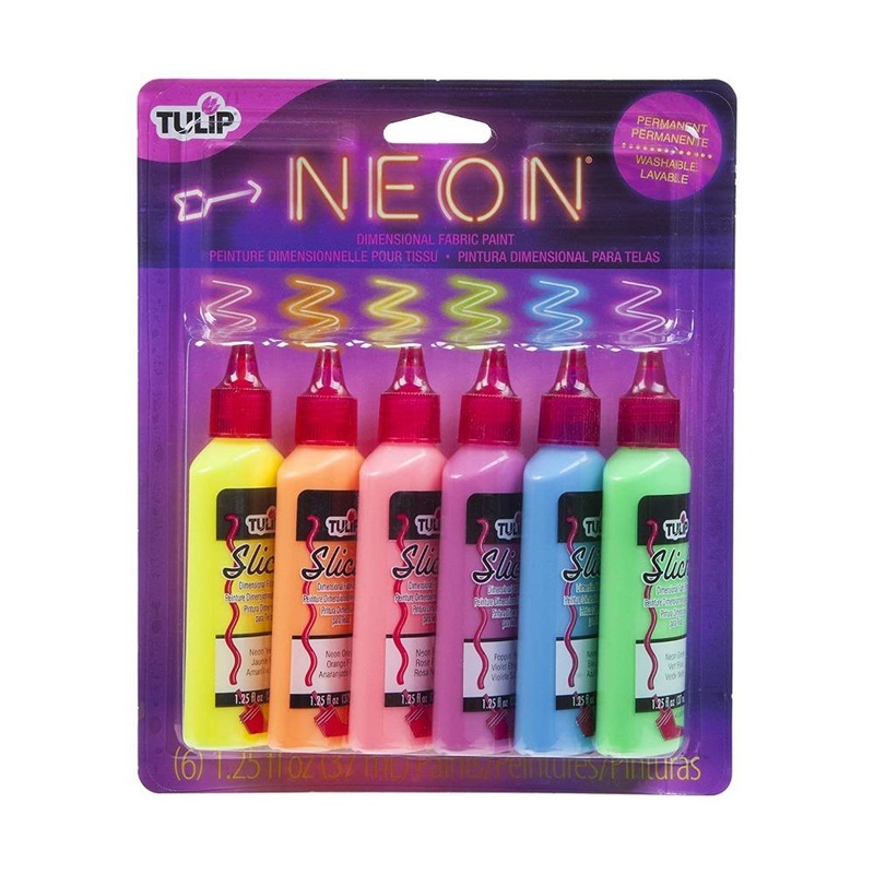 Tulip Dimensional Fabric Paint Set – 6-Pack