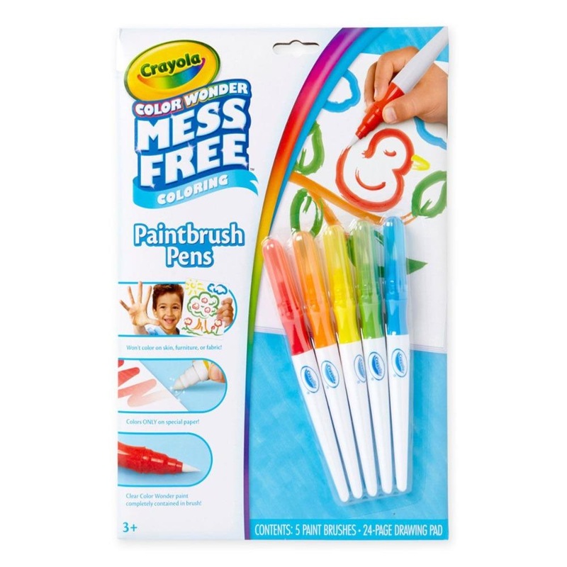 Crayola Color Wonder Mess Free Paintbrush Pens & Paper
