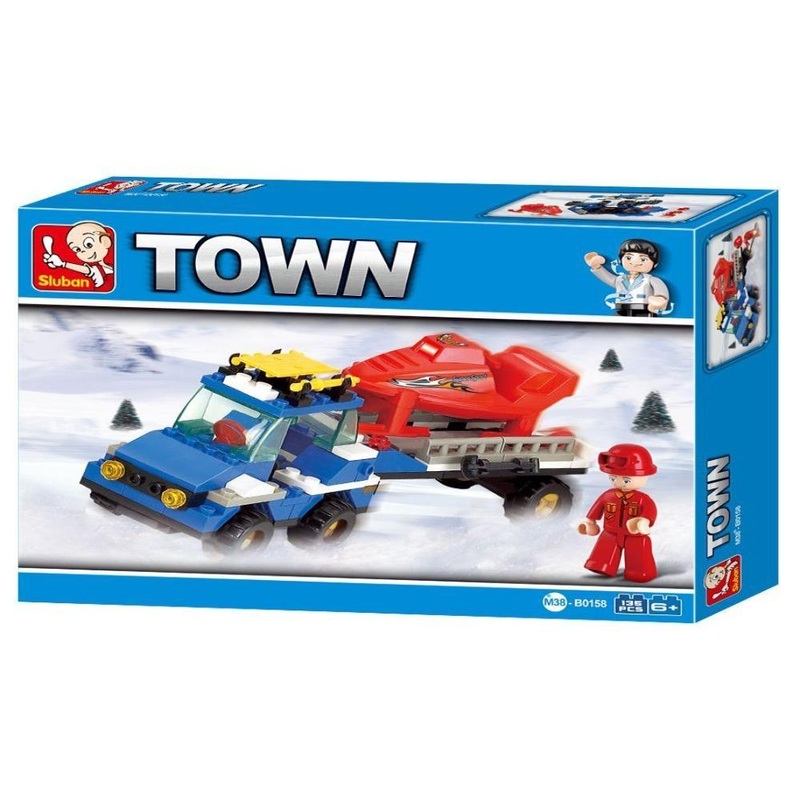Sluban M38-B0158 Town Building Blocks Set – 135 Pieces