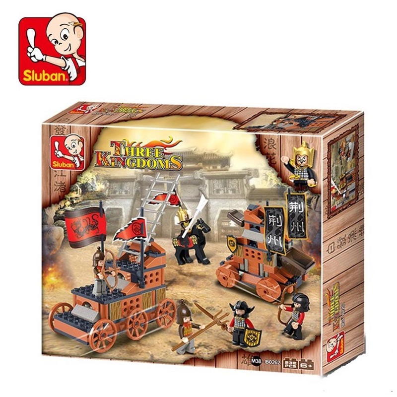 Sluban M38-B0262 RED Cliff Building Block Toys – 232 Pieces