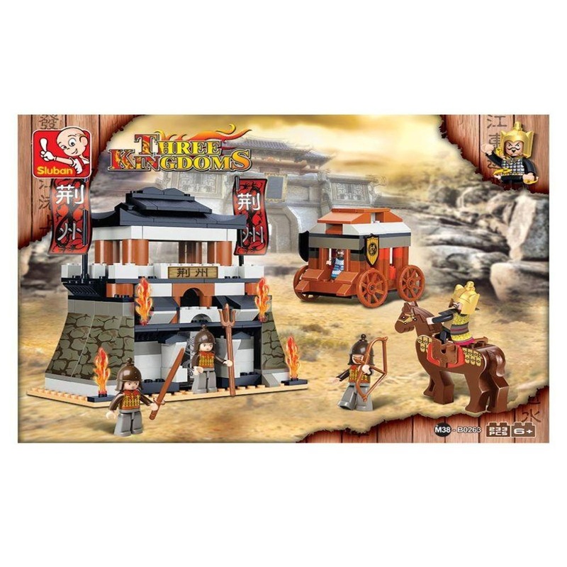 Sluban M38-B0263 Red Cliff Construction Blocks Set – 233 Pieces