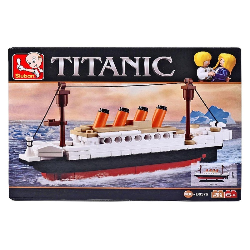 Sluban M38-B0576 Small Titanic Building Construction Set – 194 Pieces
