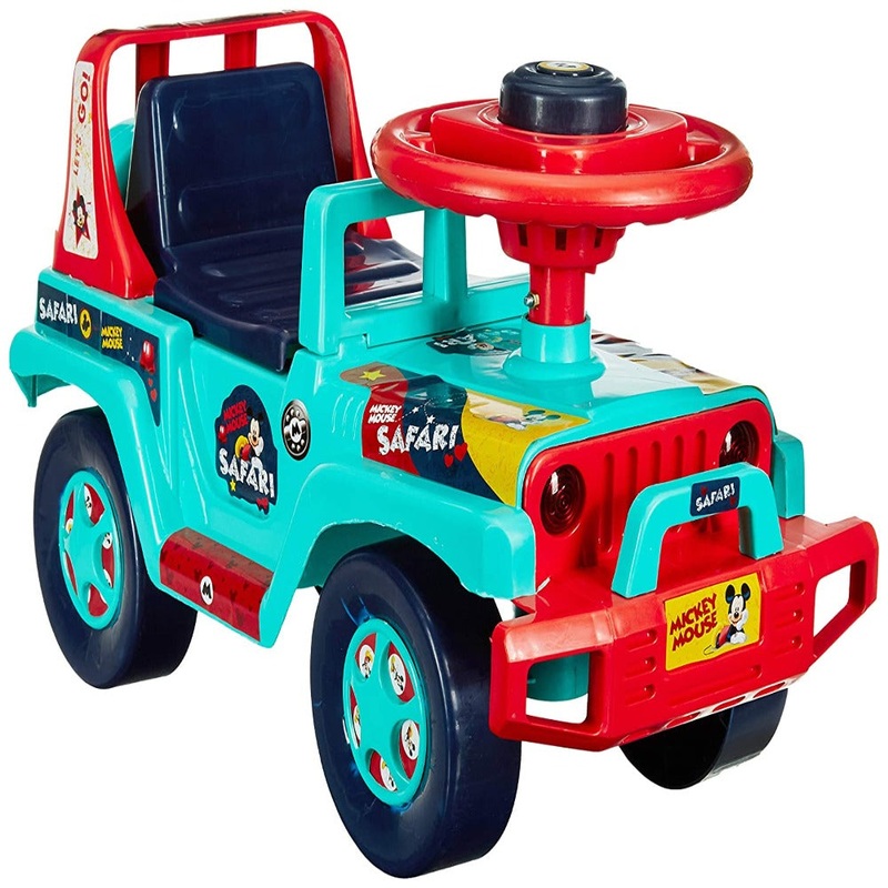 Toyzone Mickey Mouse Safari Rider Car (Multicolor)