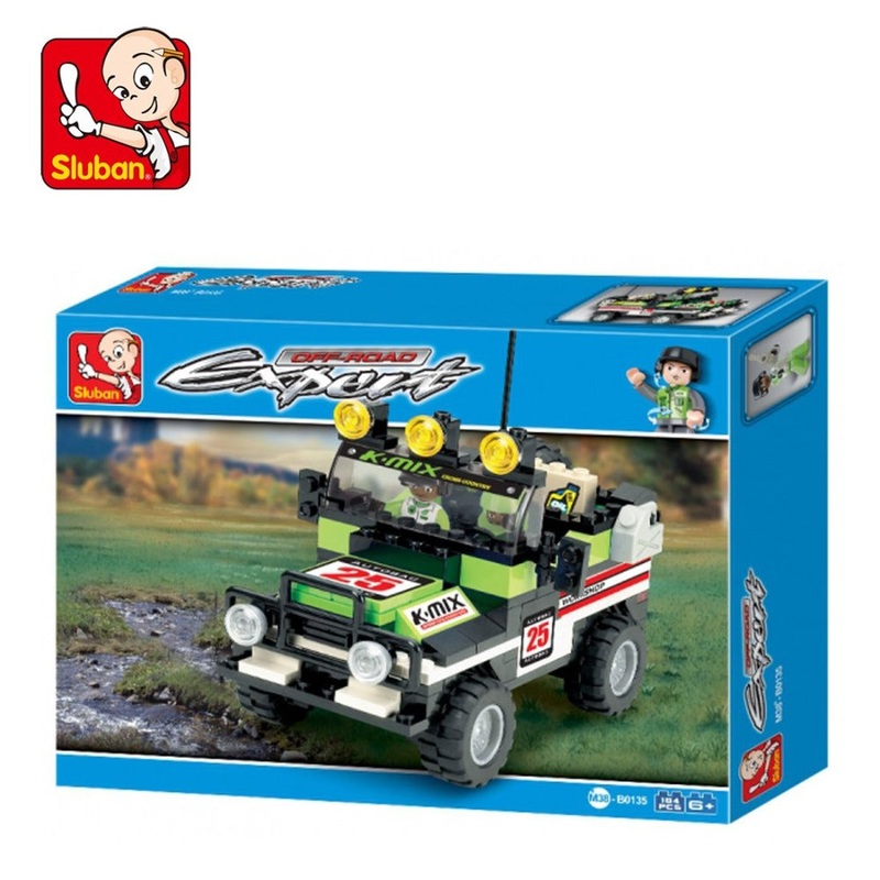 Sluban M38-B0135 Expert Theme Cross Country Car Block Bricks Toys