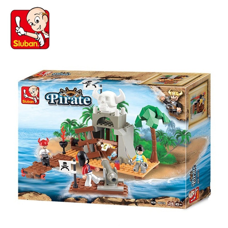 Sluban M38-B0278 Pirate Blocks Toy Set -142 Pieces