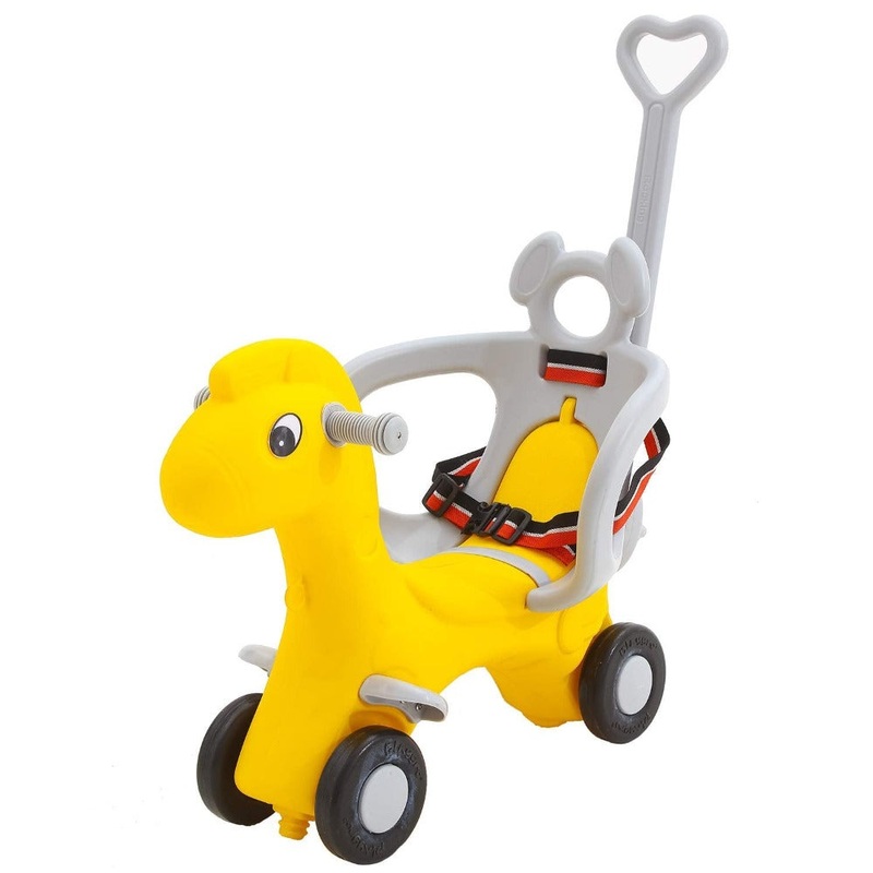 Baybee 2 in 1 Baby Horse Rider Kids Ride-On Push Car