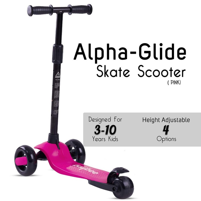 Baybee Alpha Scooter 3 Wheel Kids Scooter- F3