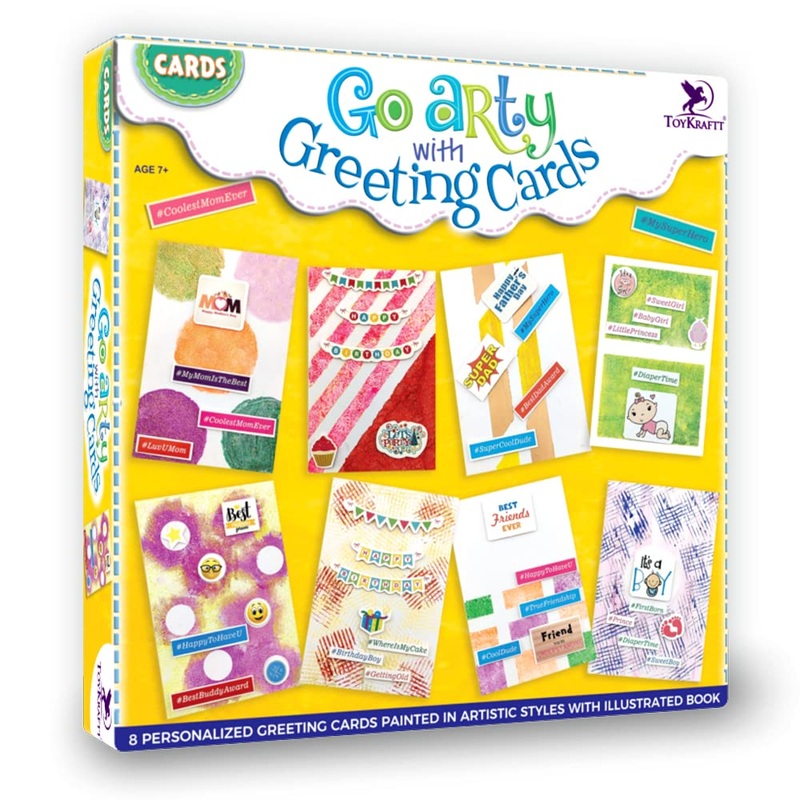 Toykraft Go Arty With Greeting Cards