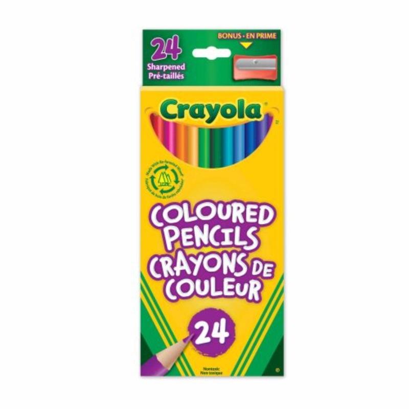 Crayola Colored Pencils, 24 Count