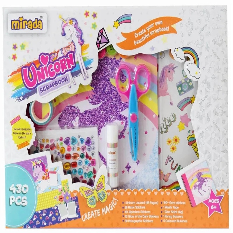 Mirada Unicorn Scrapbook