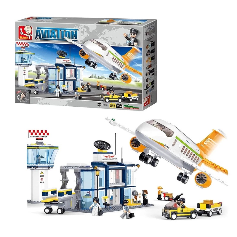 Sluban M38-B0367 Aviation-International Airport Building Blocks