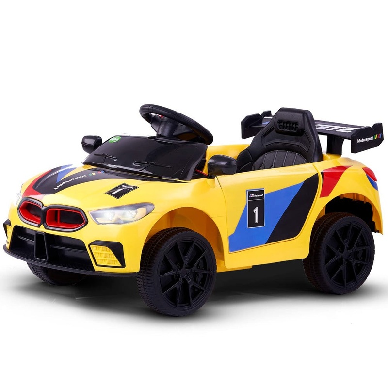 Baybee BC-100 Drift Rechargeable Battery Operated Car for Kids -(Yellow)