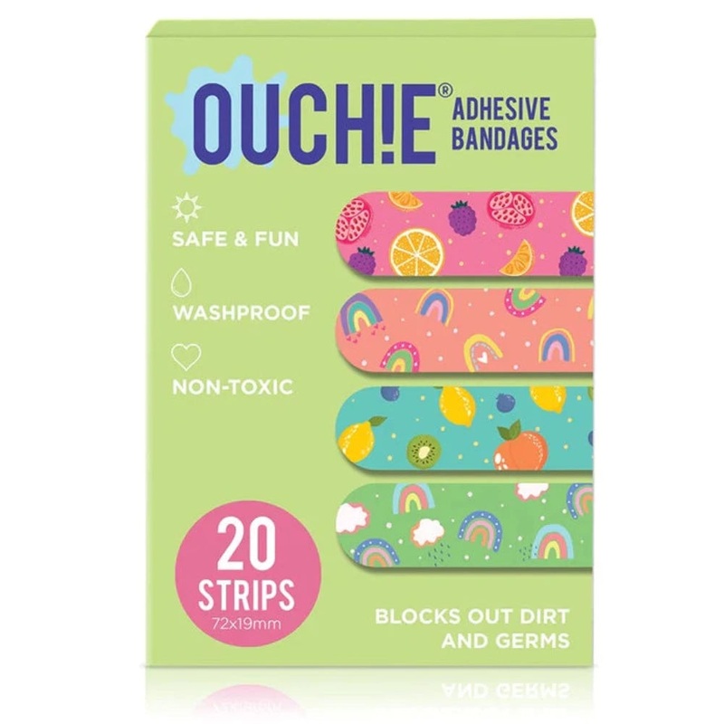 Ouchie Adhesive Bandages- 20 Strips Each