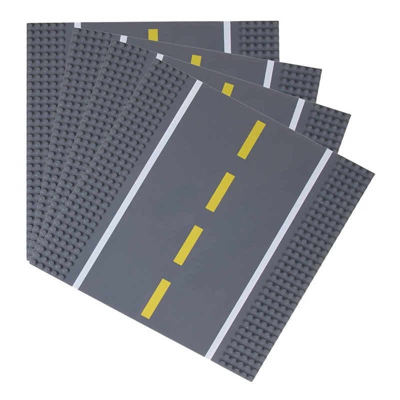 Strictly Briks Road Baseplates 10 x 10 Building Brick
