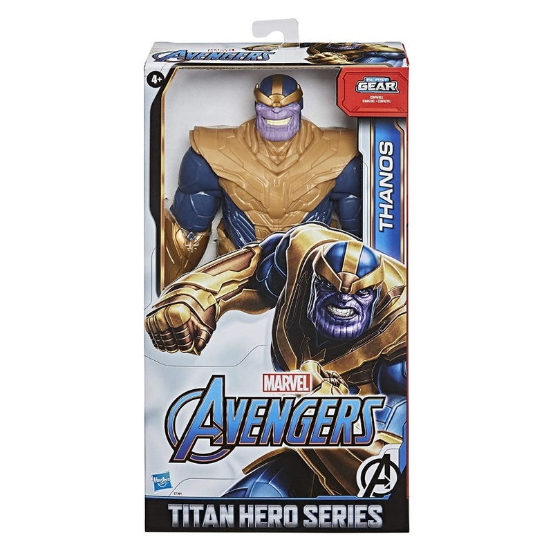Marvel Avengers Titan Hero Series Blast Gear Deluxe Thanos Action Figure, 12-Inch