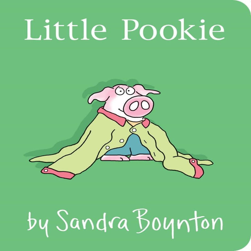 Sandra Boynton Book|Little Pookie|Happy Hippo Angry Duck|Moo Baa La La La|Horns to Toes|A to Z|But Not the Hippotamus|Doggies|The Going To Bed Book|Blue Hat Green Hat|Are You a Cow?|Opposites|Silly Lullaby