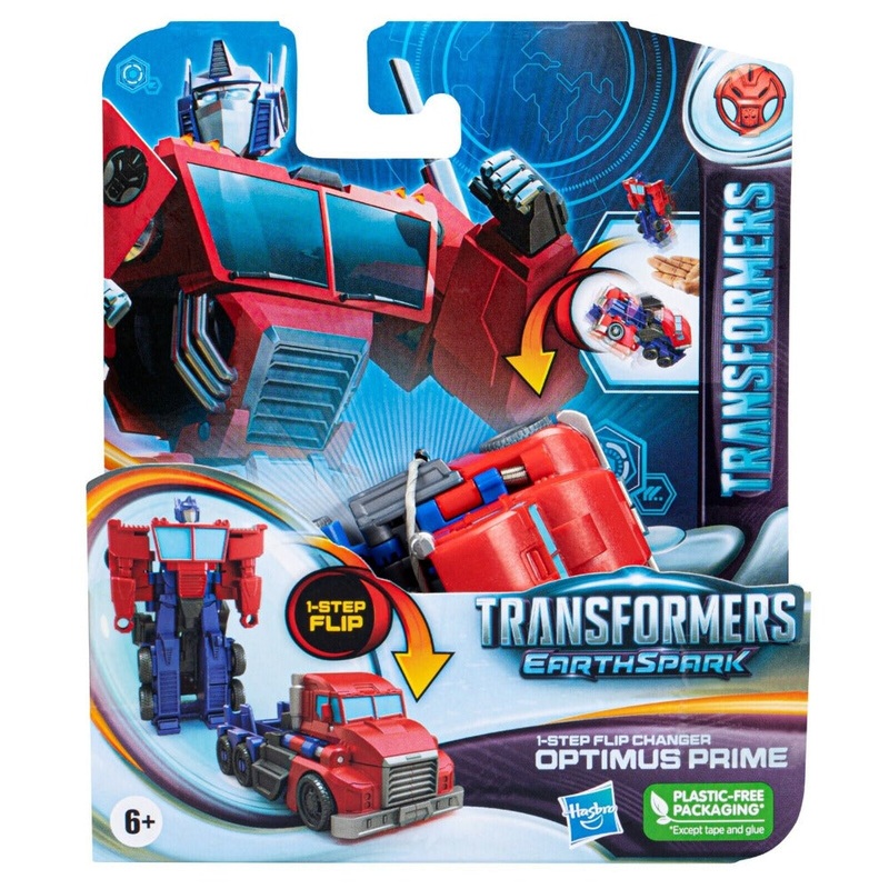 Transformers EarthSpark 1 Step Flip Changer Figure