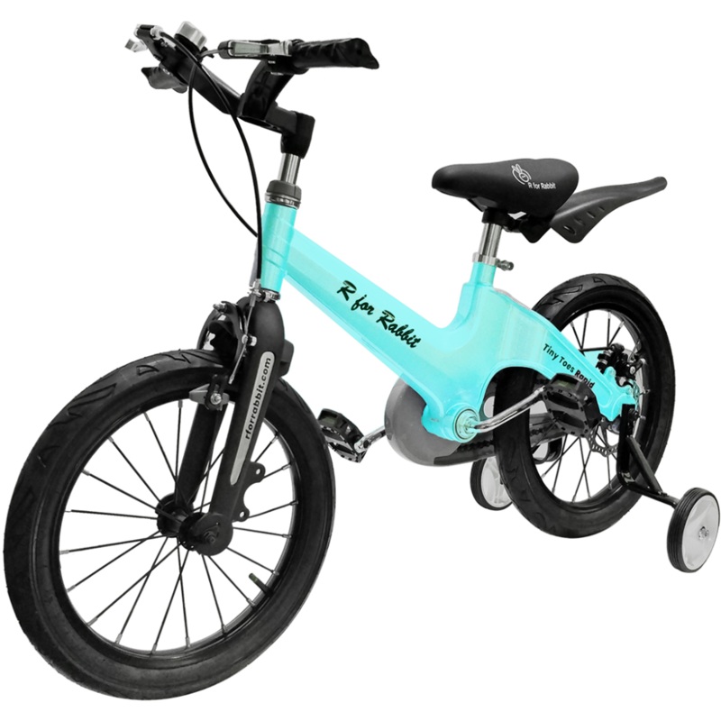 R for Rabbit Tiny Toes Rapid 16 Inch Bicycle – Lake Blue