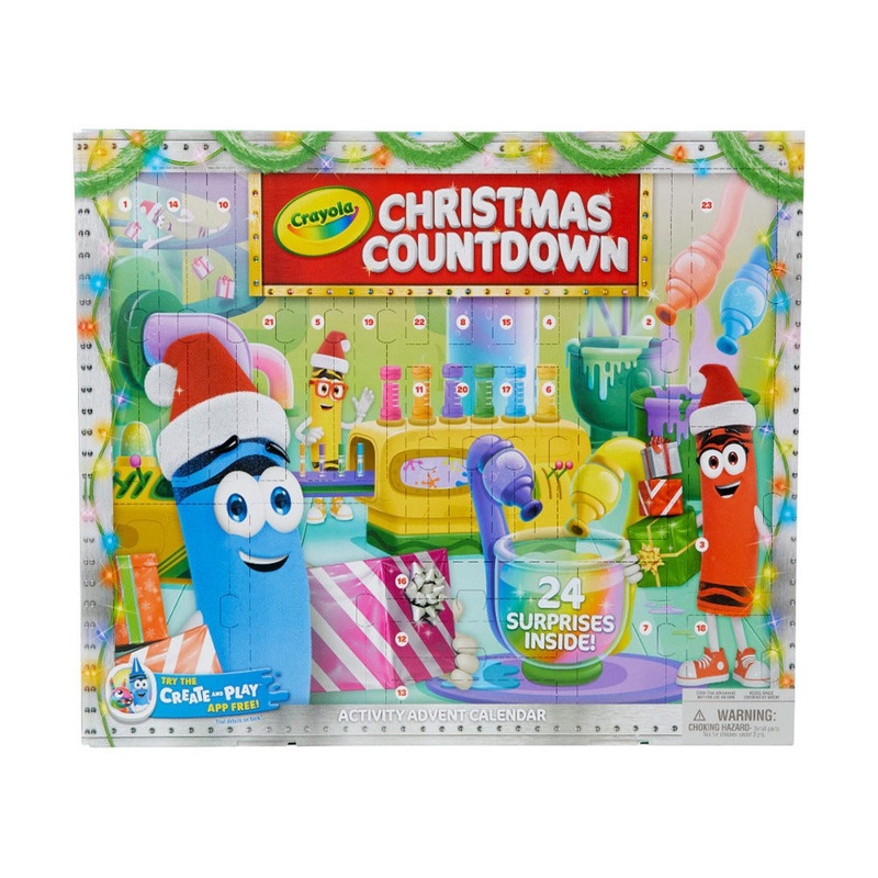 Crayola Christmas Countdown Advent Calendar