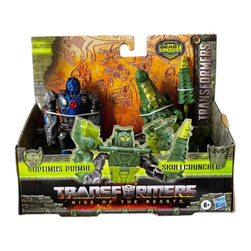 Transformers Rise of the Beast Combiners 2-Pack Optimus Primal & Skullcruncher