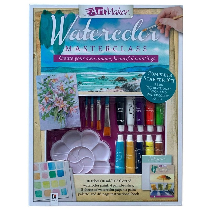 Art Maker Watercolour Masterclass Kit