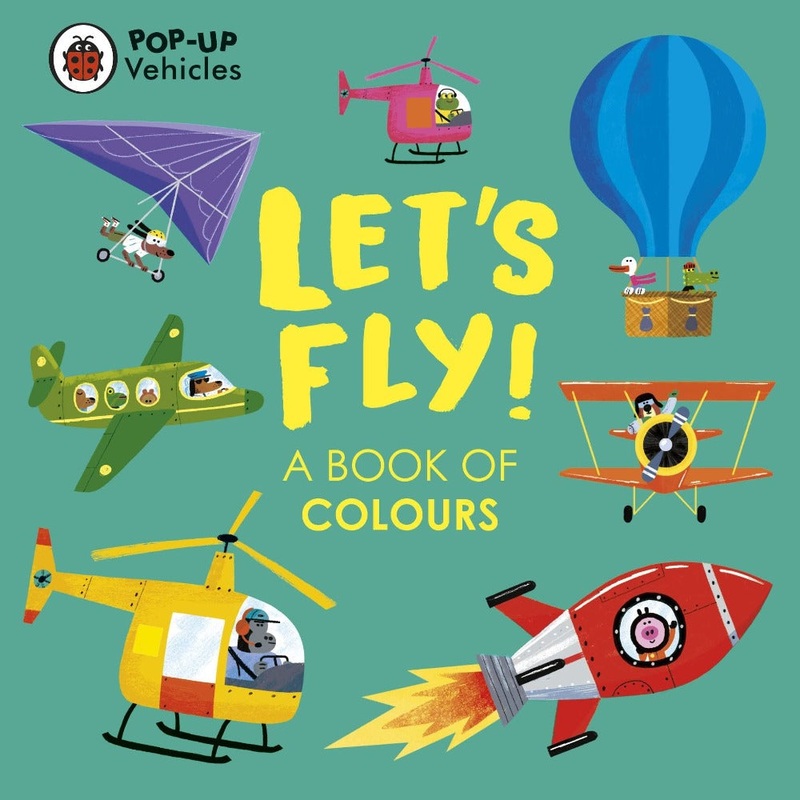 Pop-Up Vehicles Book|Let’s Fly! A Book Of Colours|Let’s Drive! A Book Of Numbers