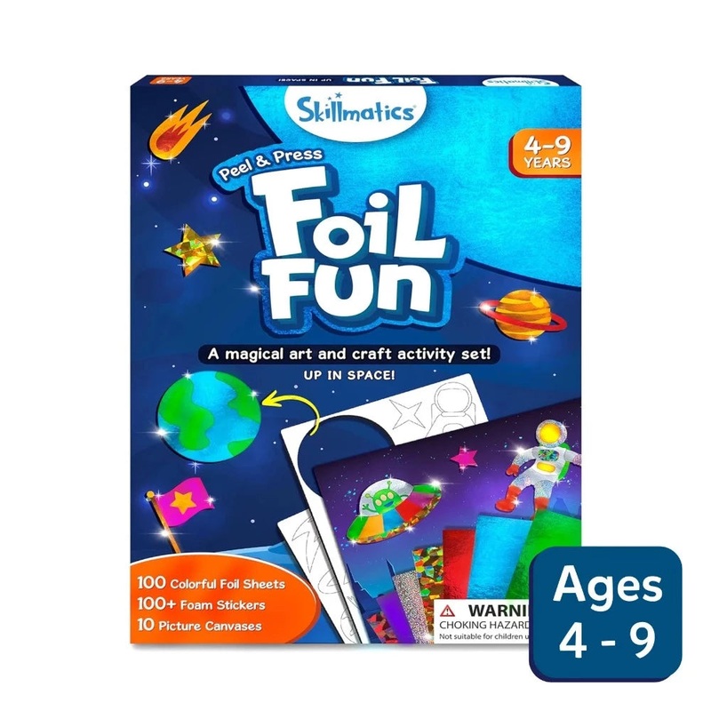 Skillmatics Foil Fun No Mess Art Kit