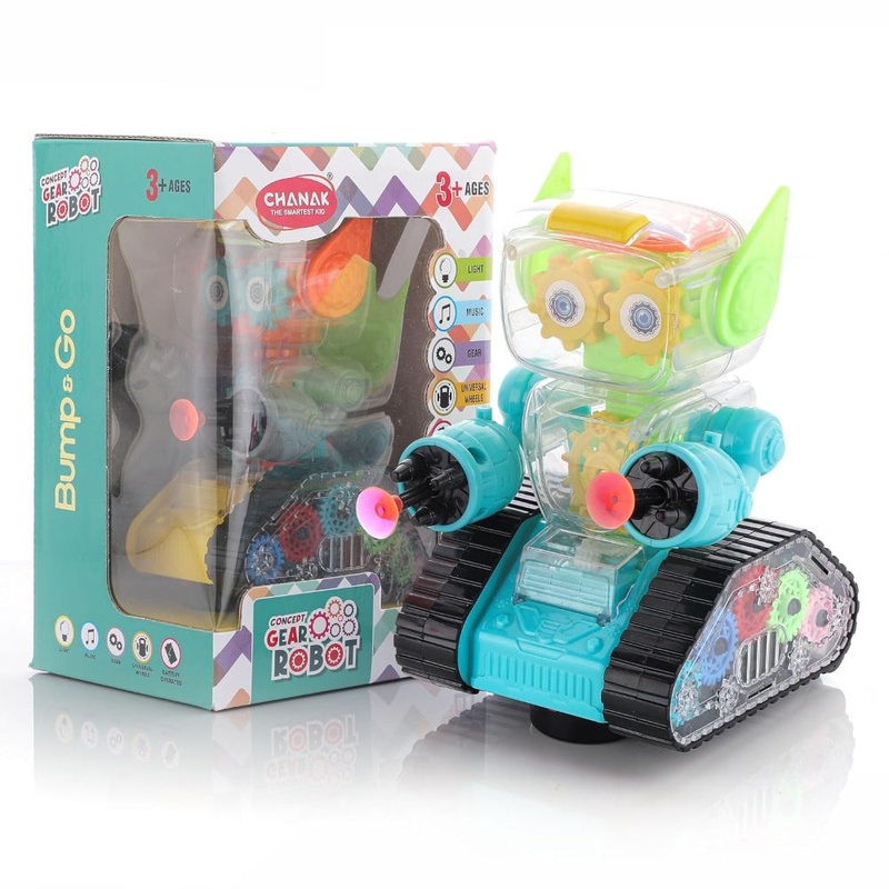 Chanak Gear Robot|Blue|Yellow
