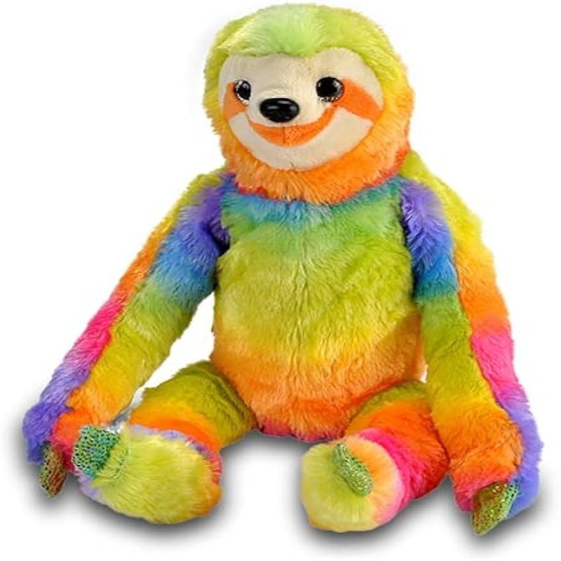 Wild Republic Rainbowkins Sloth – 12 Inch