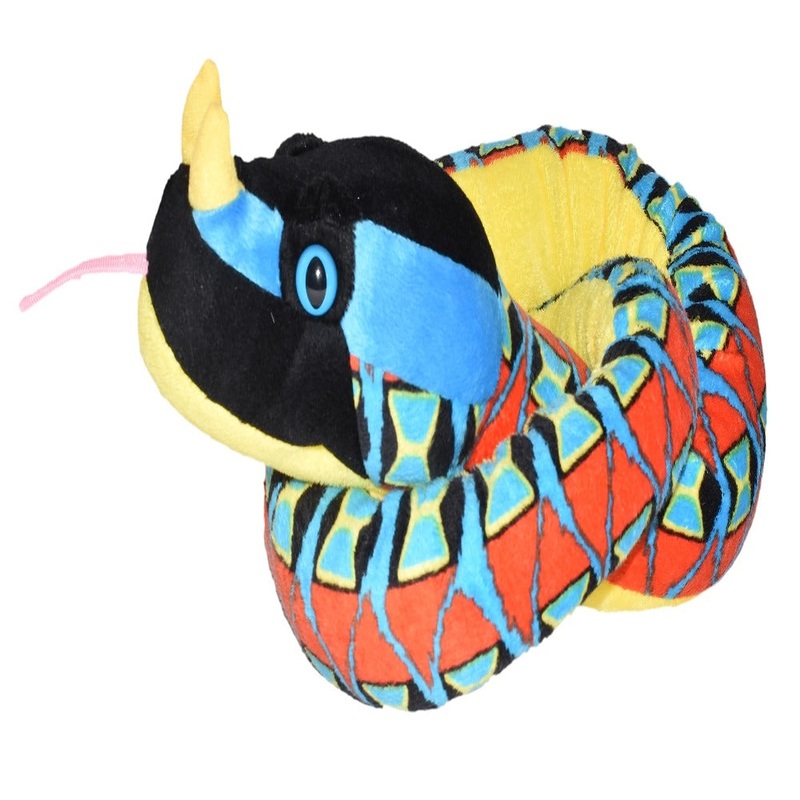 Wild Republic Rhino Viper Snake – 54 Inches