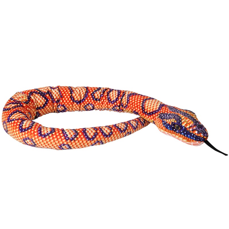 Wild Republic Sublimation Print Real Rainbow Boa Snake – 54 Inch