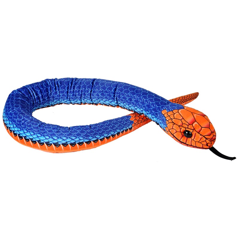Wild Republic Sublimation Printed Real Blue Coral Snake – 54 Inch
