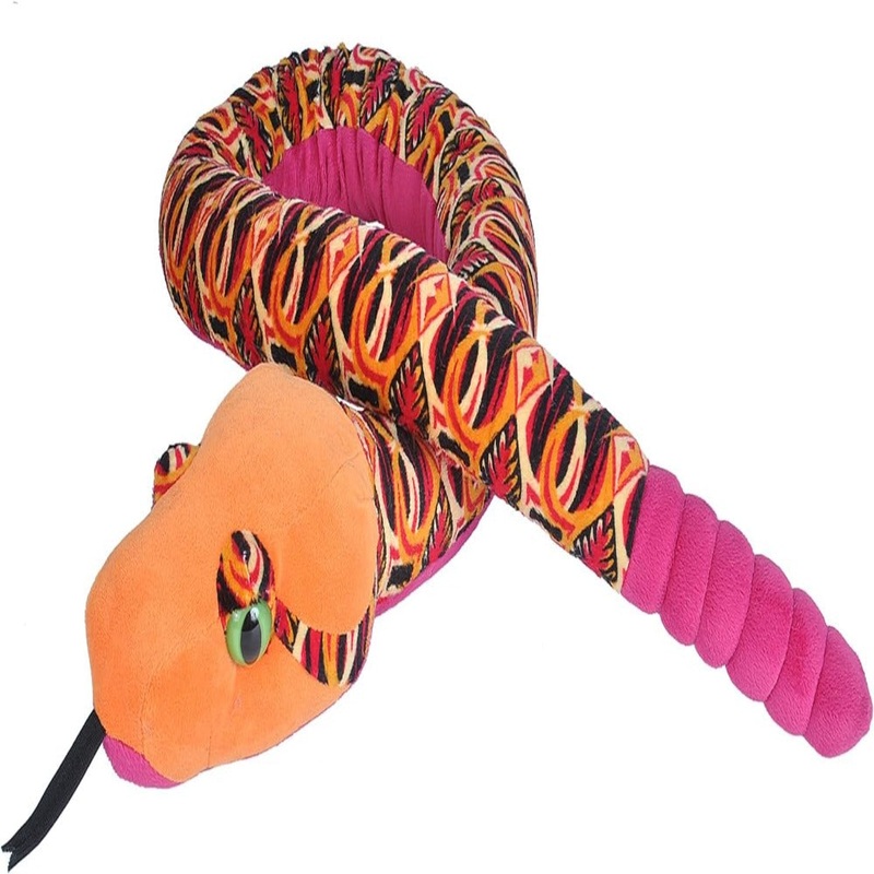 Wild Republic Tribal Orange Snake – 54 Inch