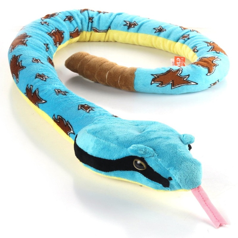 Wild Republic Twinspot Rattle Snake – Blue