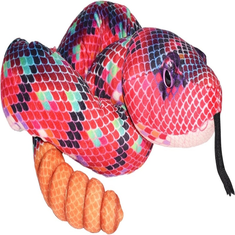 Wild Republic Red Green Sp Snake – 54 Inch
