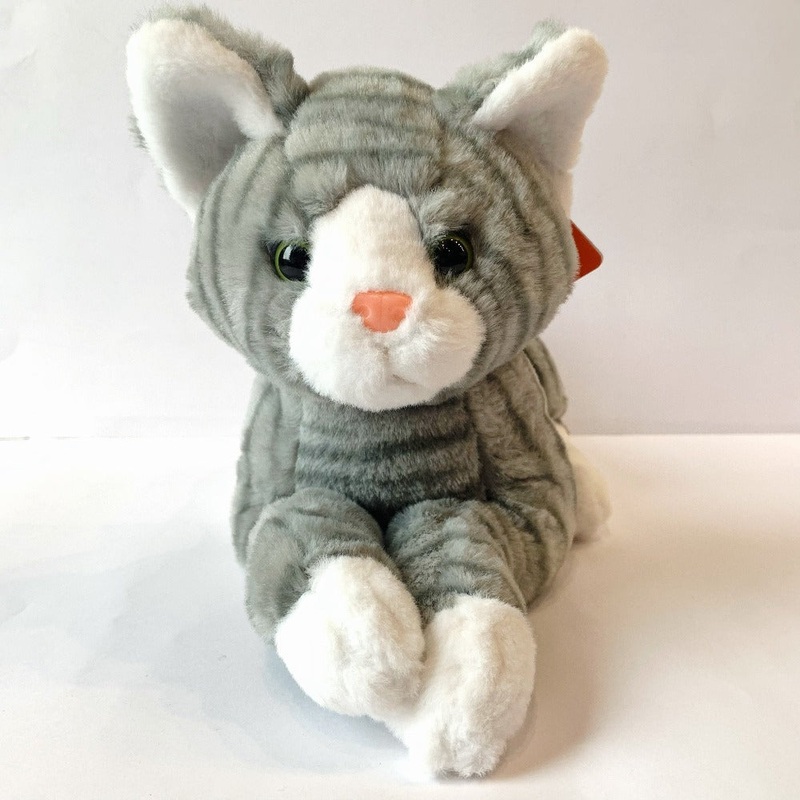 Wild Republic Paws-Mini Gray Tabby Cat