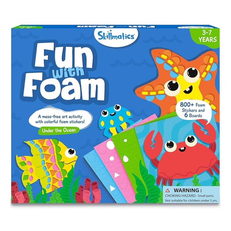 Skillmatics Fun With Foam – Mess Free Art