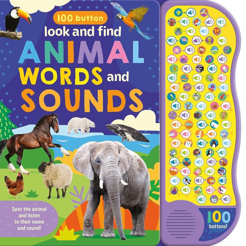 100 Button Look & Find Sound Books