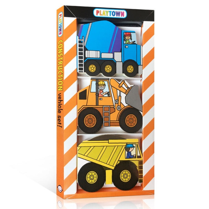 Playtown Construction Vehicle Set