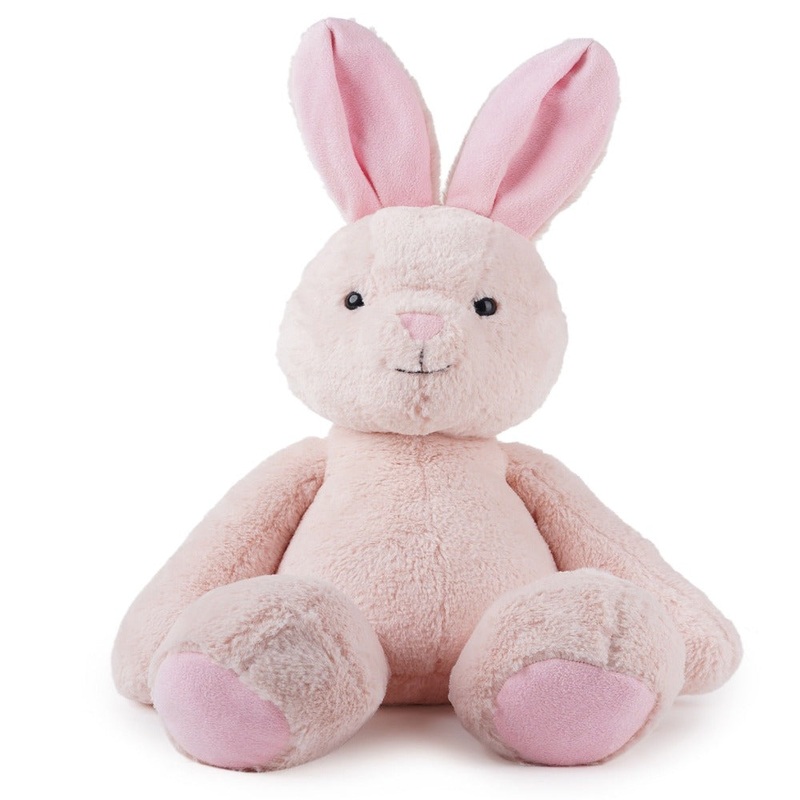 Jeannie Magic Bubbles Pink Bunny Big and Cuddly Bunny
