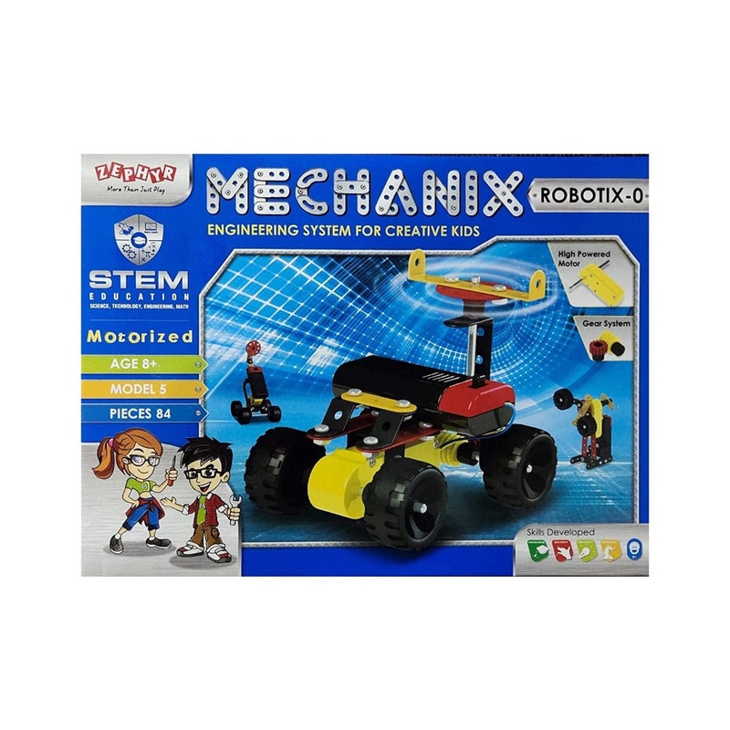 Zephyr Mechanix Motorized Robotix Construction Set
