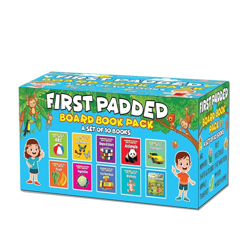 First Padded Board Book (A Set Of 10 Books)