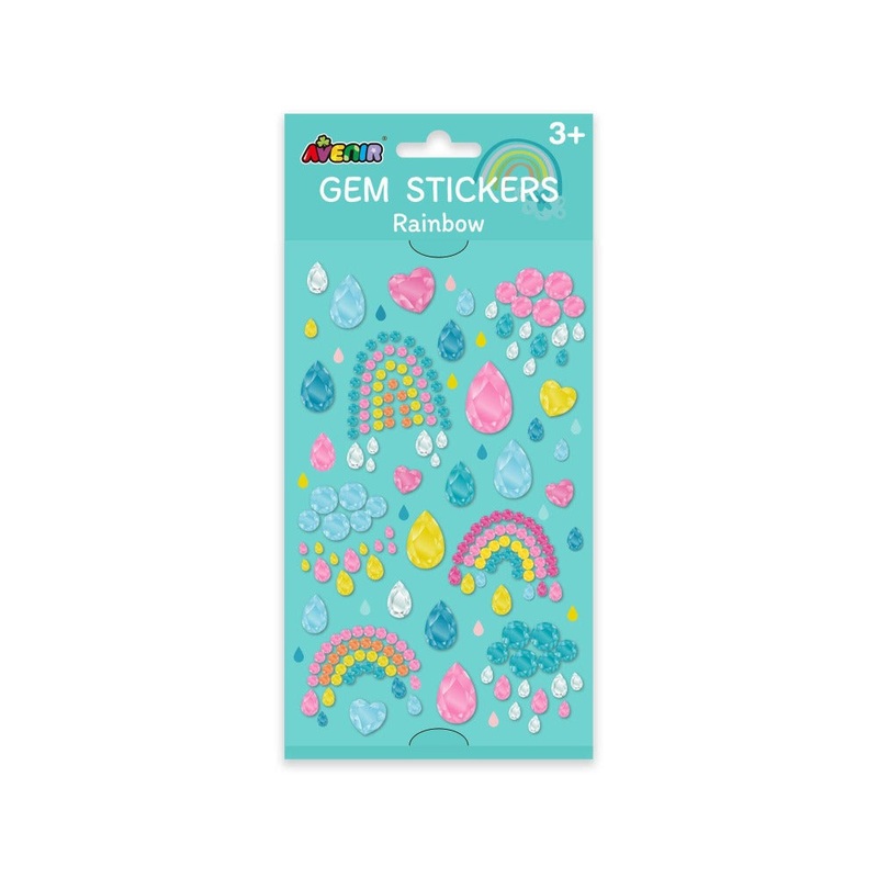 Avenir Gem Stickers|Rainbow|Galaxy|Flowers|Jewels