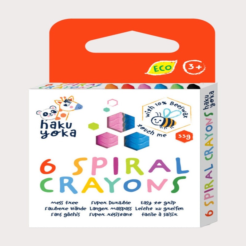 Avenir Spiral Crayons|6 Crayon|12 Crayon|24 Crayon|36 Crayon