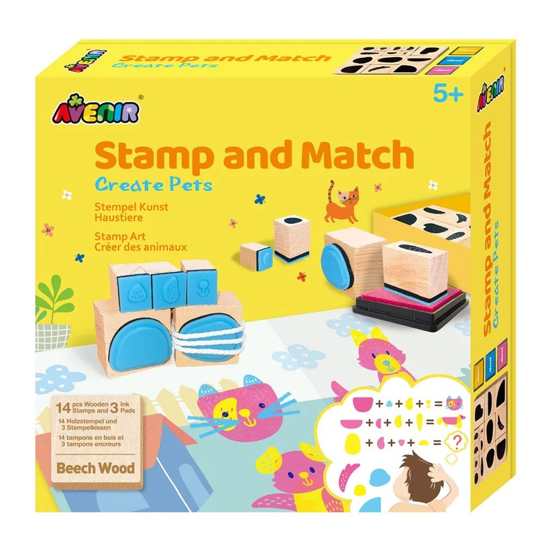Avenir Stamp Match|Create Pets|Create vehicle|Create Little Bugs|Create Dinosaurs