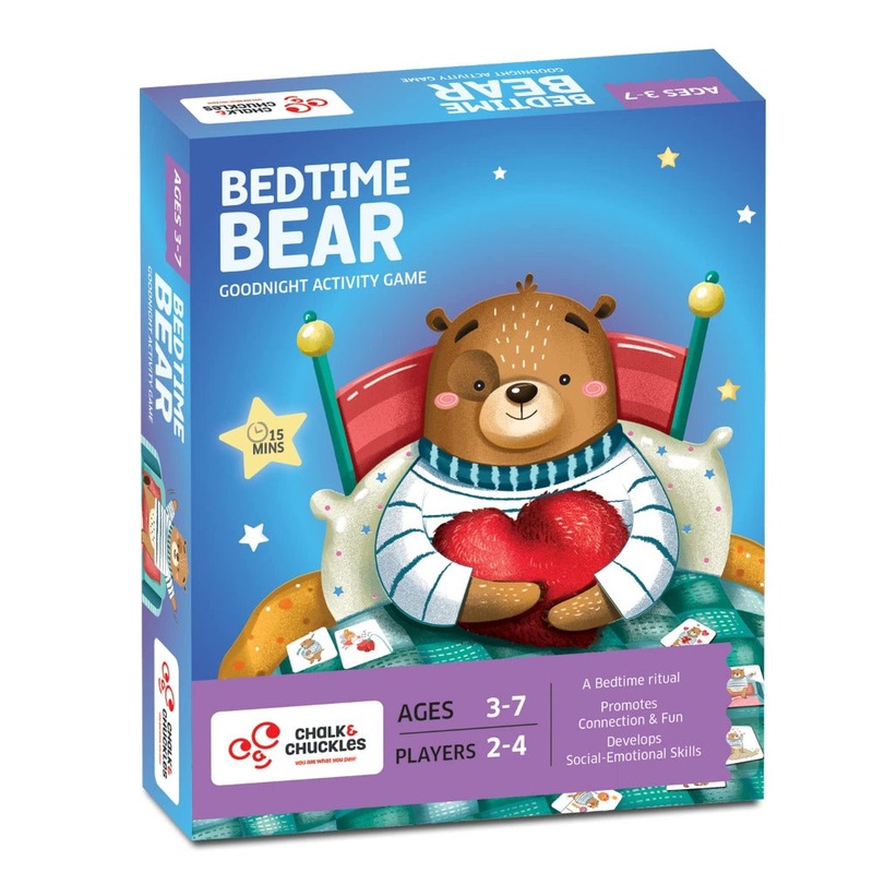 Chalk and Chuckles Bedtime Bear Card Game