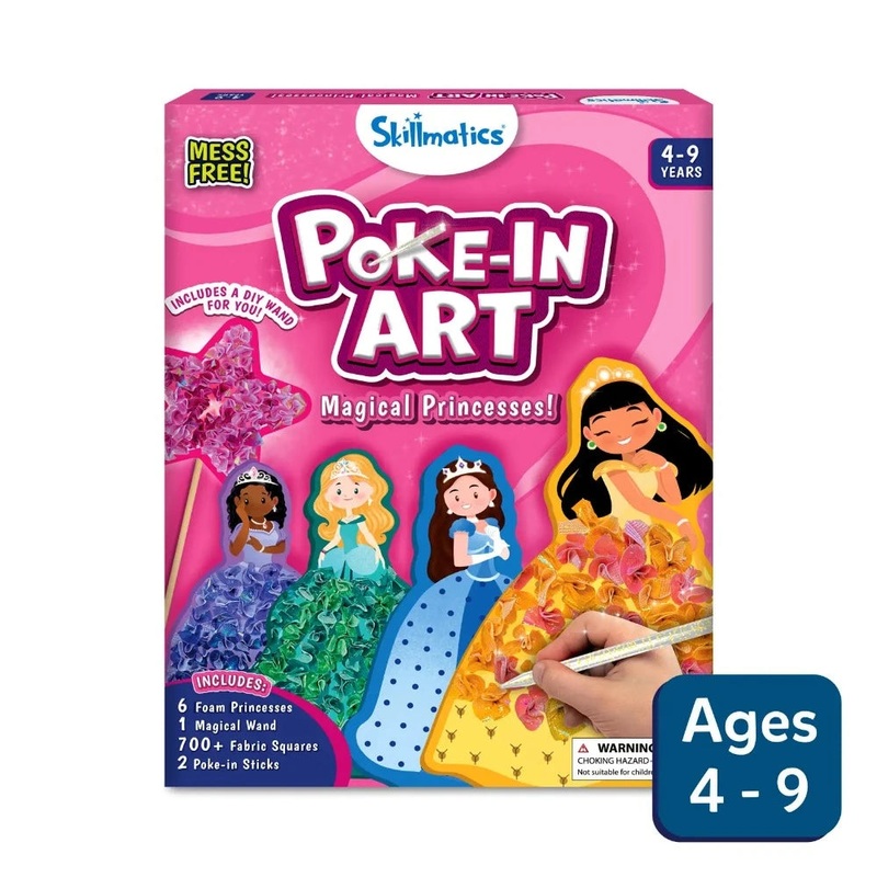 Skillmatics Poke In Art – Magical Princesses